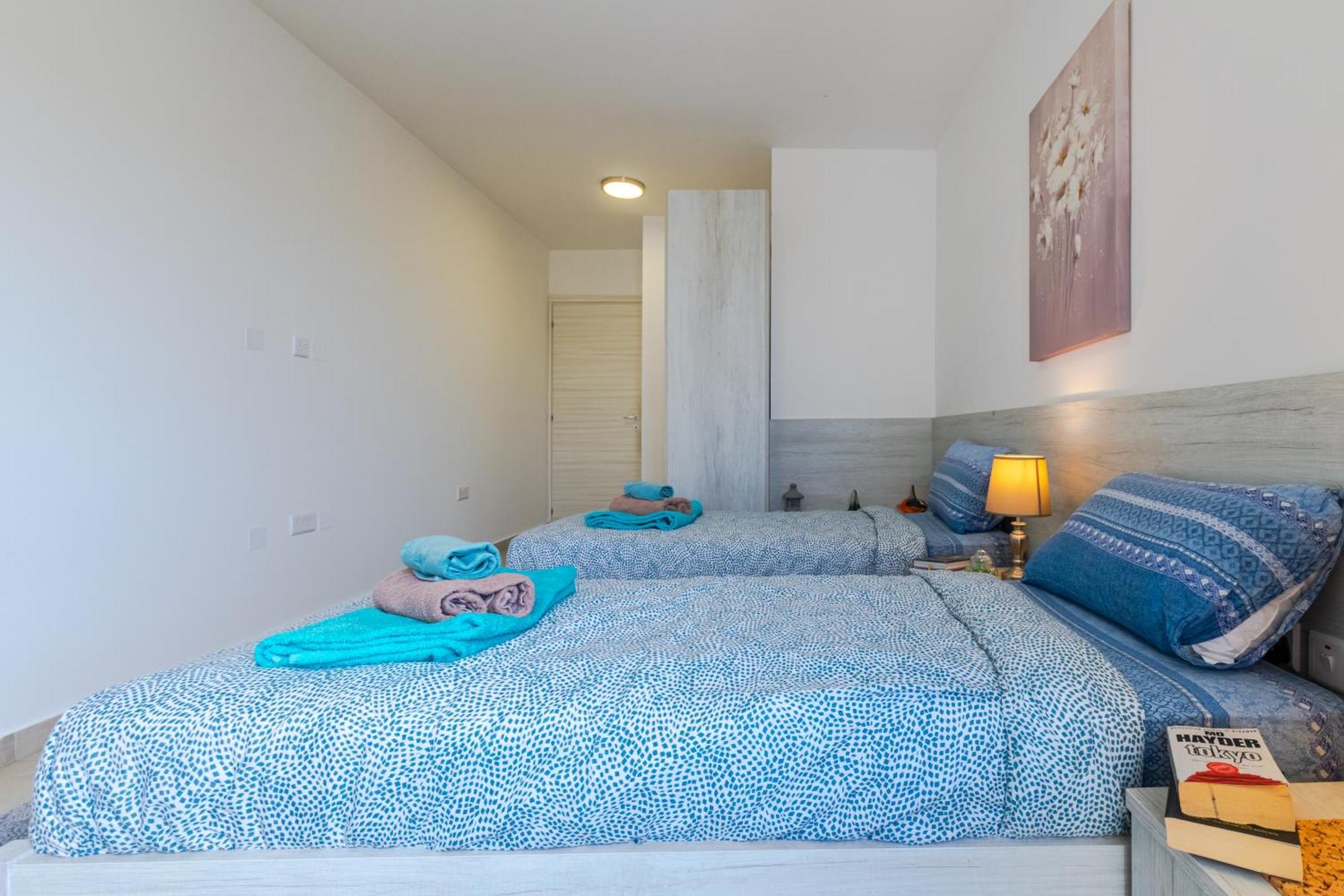 Spacious Brand New Apartment Hc Balcony 3 Bdr 2 Bth Bugibba St. Paul's Bay Exteriör bild