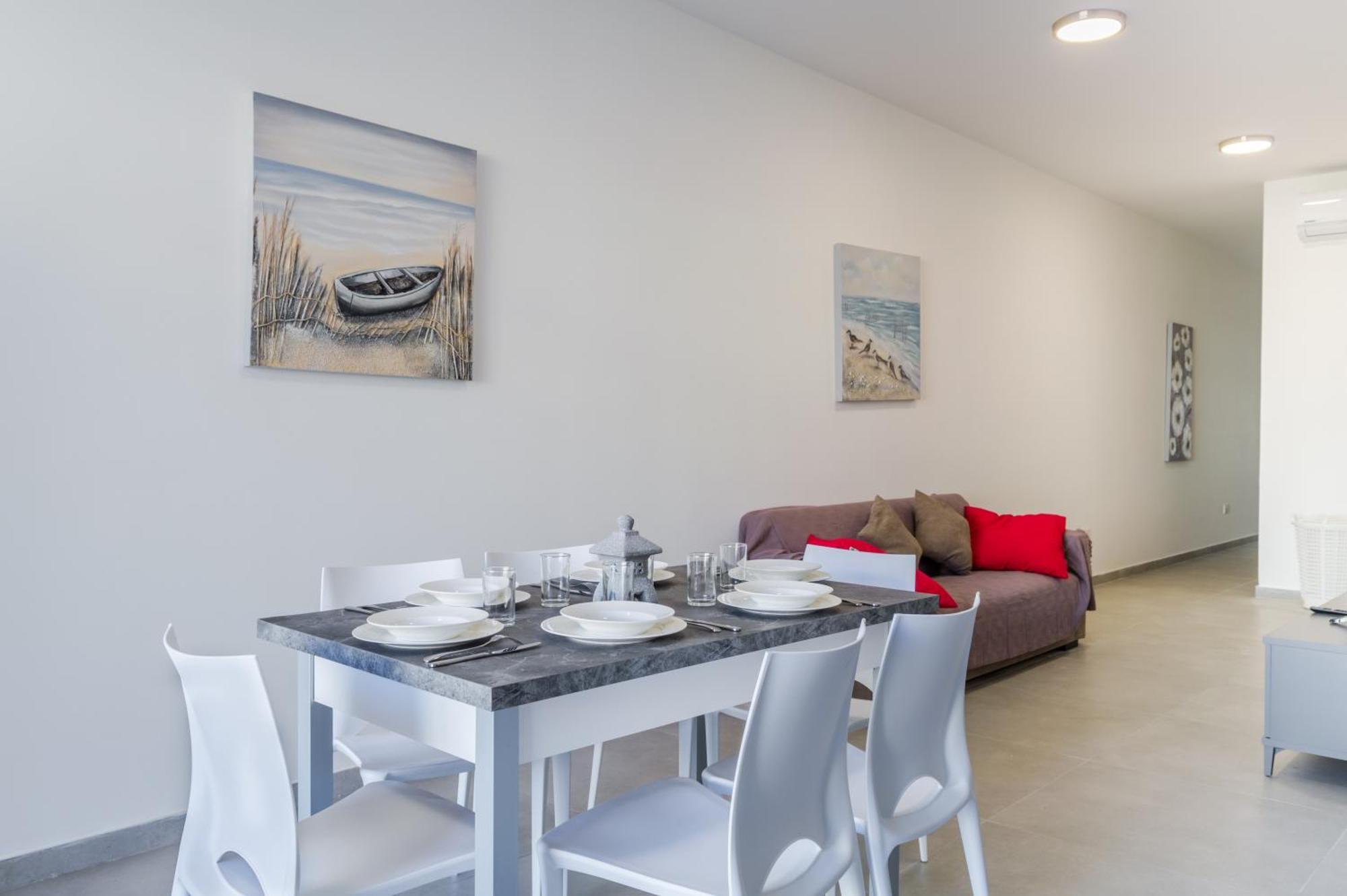Spacious Brand New Apartment Hc Balcony 3 Bdr 2 Bth Bugibba St. Paul's Bay Exteriör bild