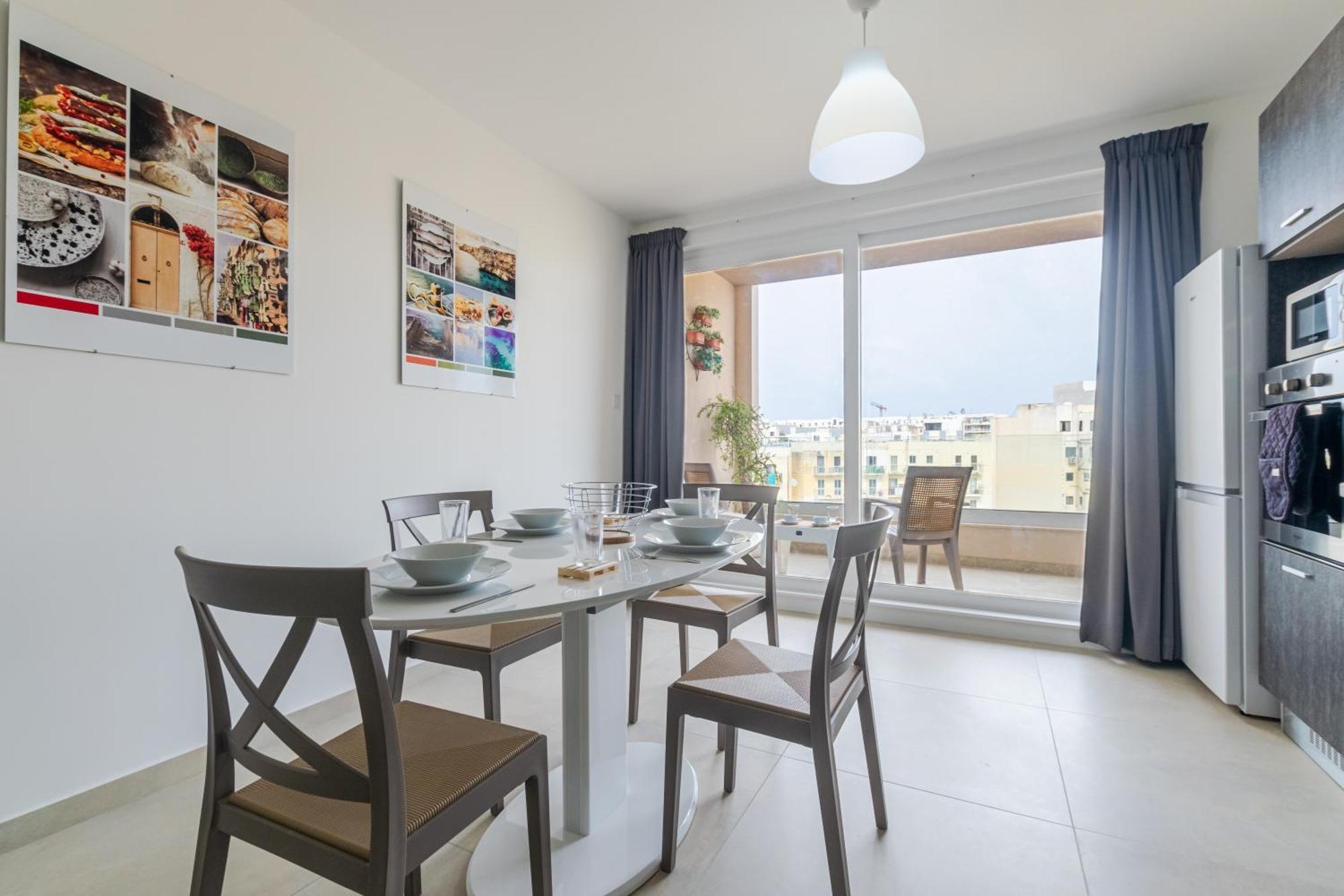 Spacious Brand New Apartment Hc Balcony 3 Bdr 2 Bth Bugibba St. Paul's Bay Exteriör bild