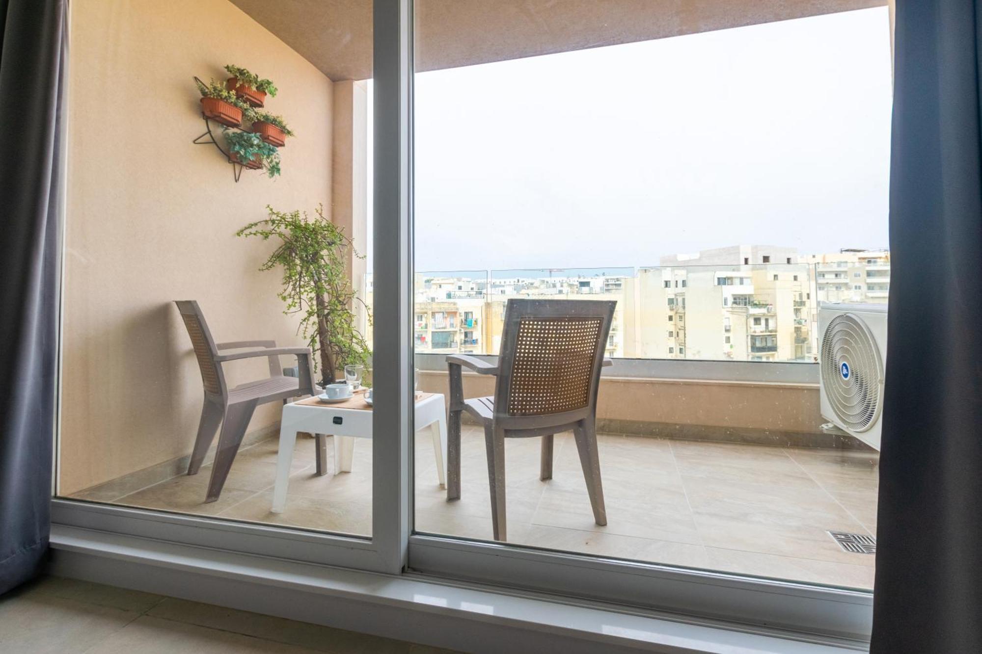 Spacious Brand New Apartment Hc Balcony 3 Bdr 2 Bth Bugibba St. Paul's Bay Exteriör bild